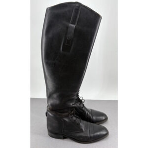Vintage Black Ankle Boots